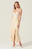 Ivanna Floral Lace Maxi Dress sold by Astr