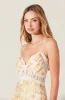 Ivanna Floral Lace Maxi Dress sold by Astr