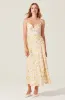 Ivanna Floral Lace Maxi Dress sold by Astr