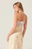 Ivanna Floral Lace Maxi Dress sold by Astr