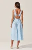 Thierry Linen Midi Dress sold by Astr