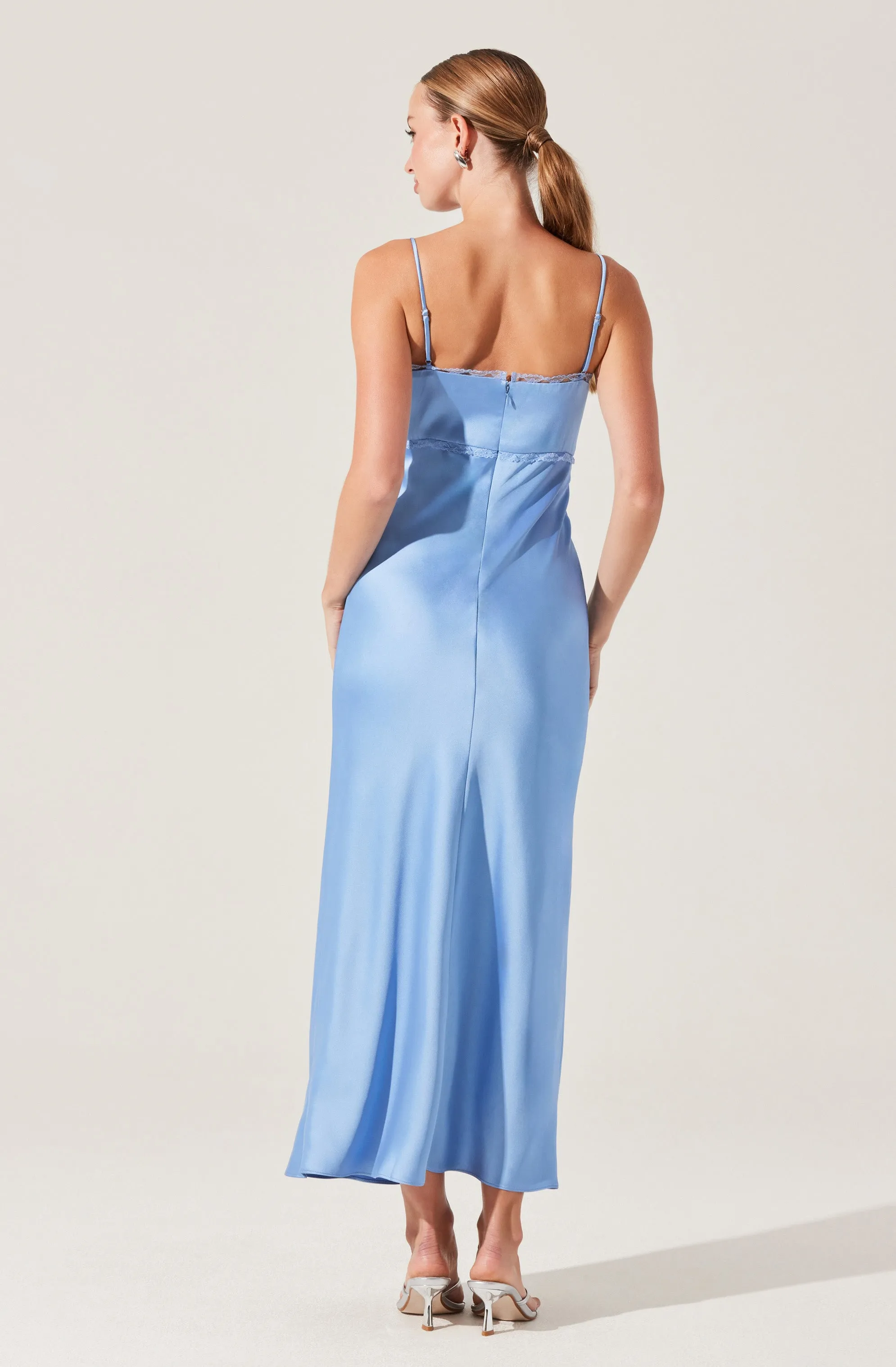 Florianne Satin Maxi Dress sold by Astr product image thumbnail 5