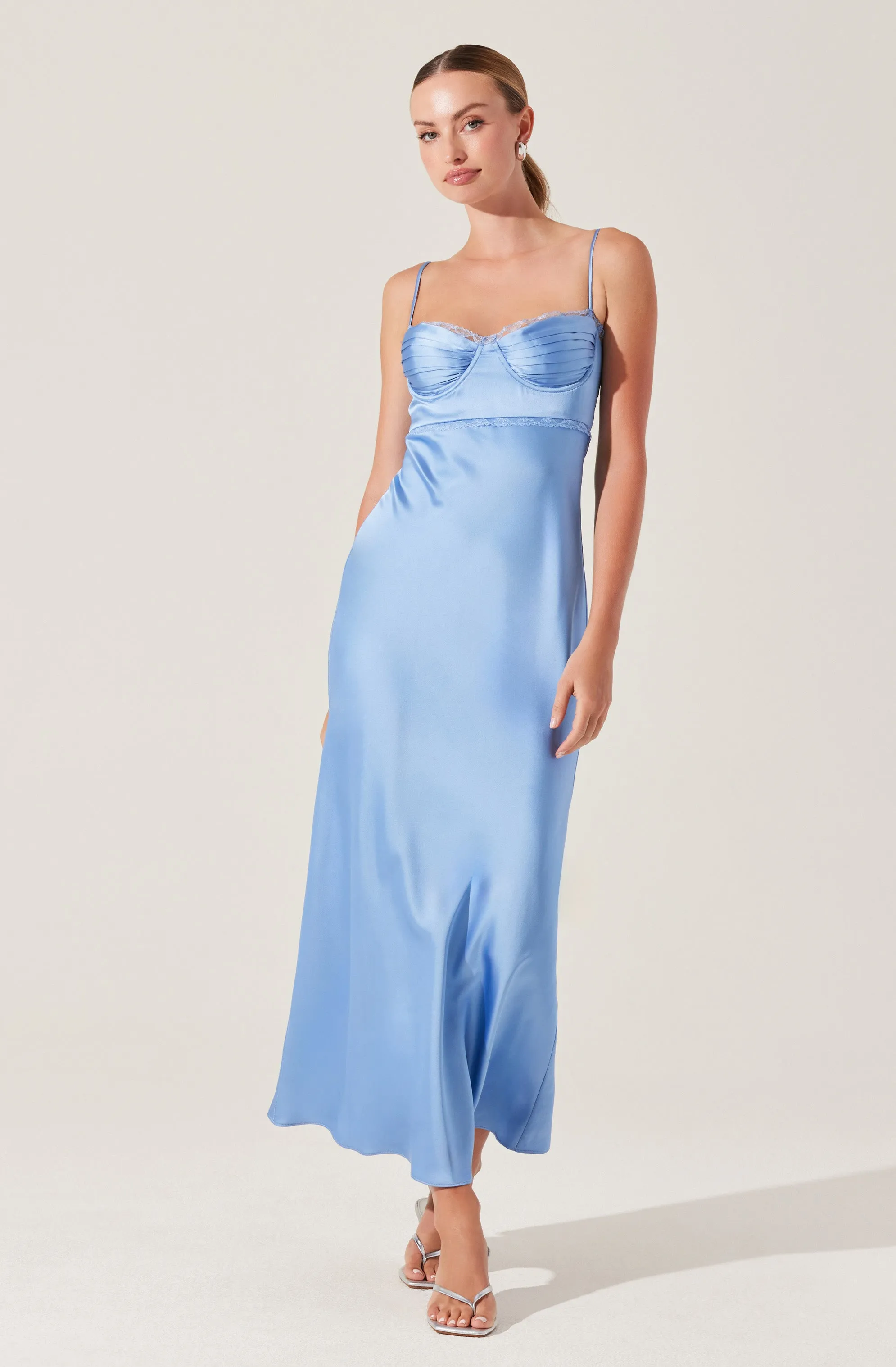 Florianne Satin Maxi Dress sold by Astr product image thumbnail 2