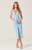 Palmero Floral Ruched Midi Dress sold by Astr