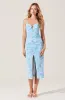 Palmero Floral Ruched Midi Dress sold by Astr