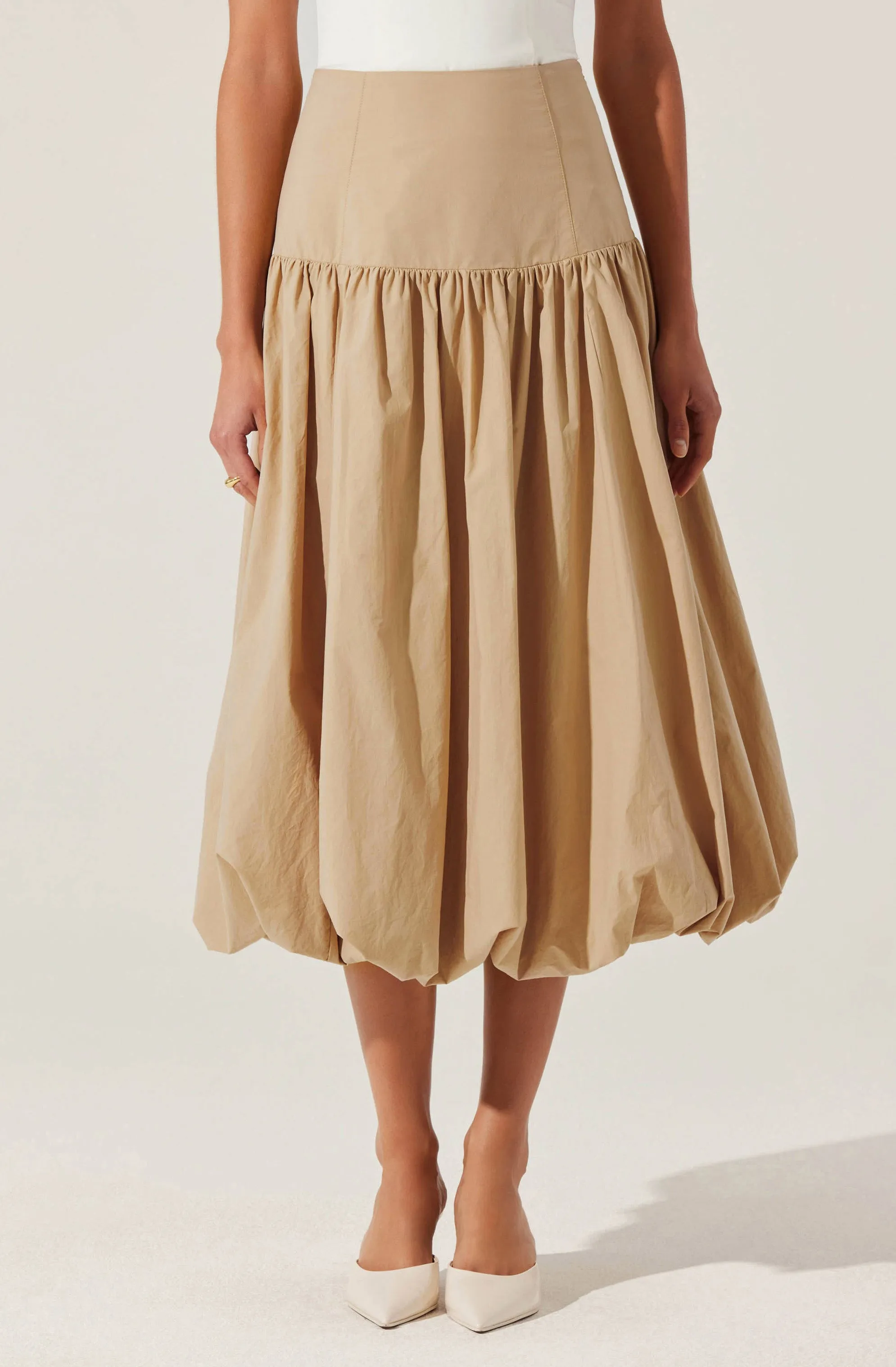 Laryn Drop Waist Bubble Skirt sold by Astr product image thumbnail 2