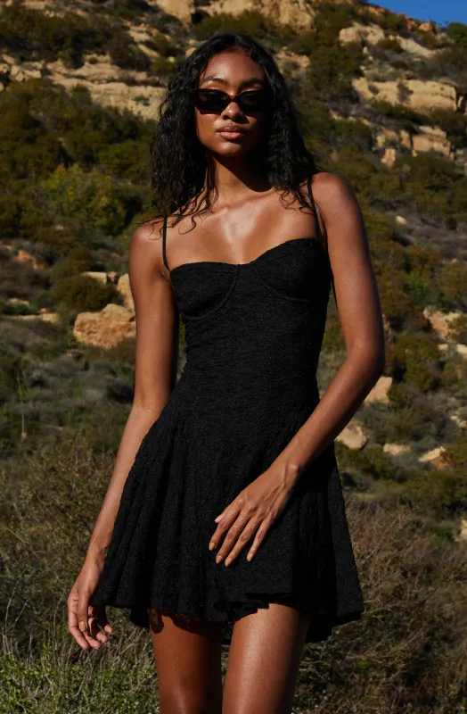 Lace Bustier Mini Dress sold by Astr