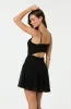 Lace Bustier Mini Dress sold by Astr
