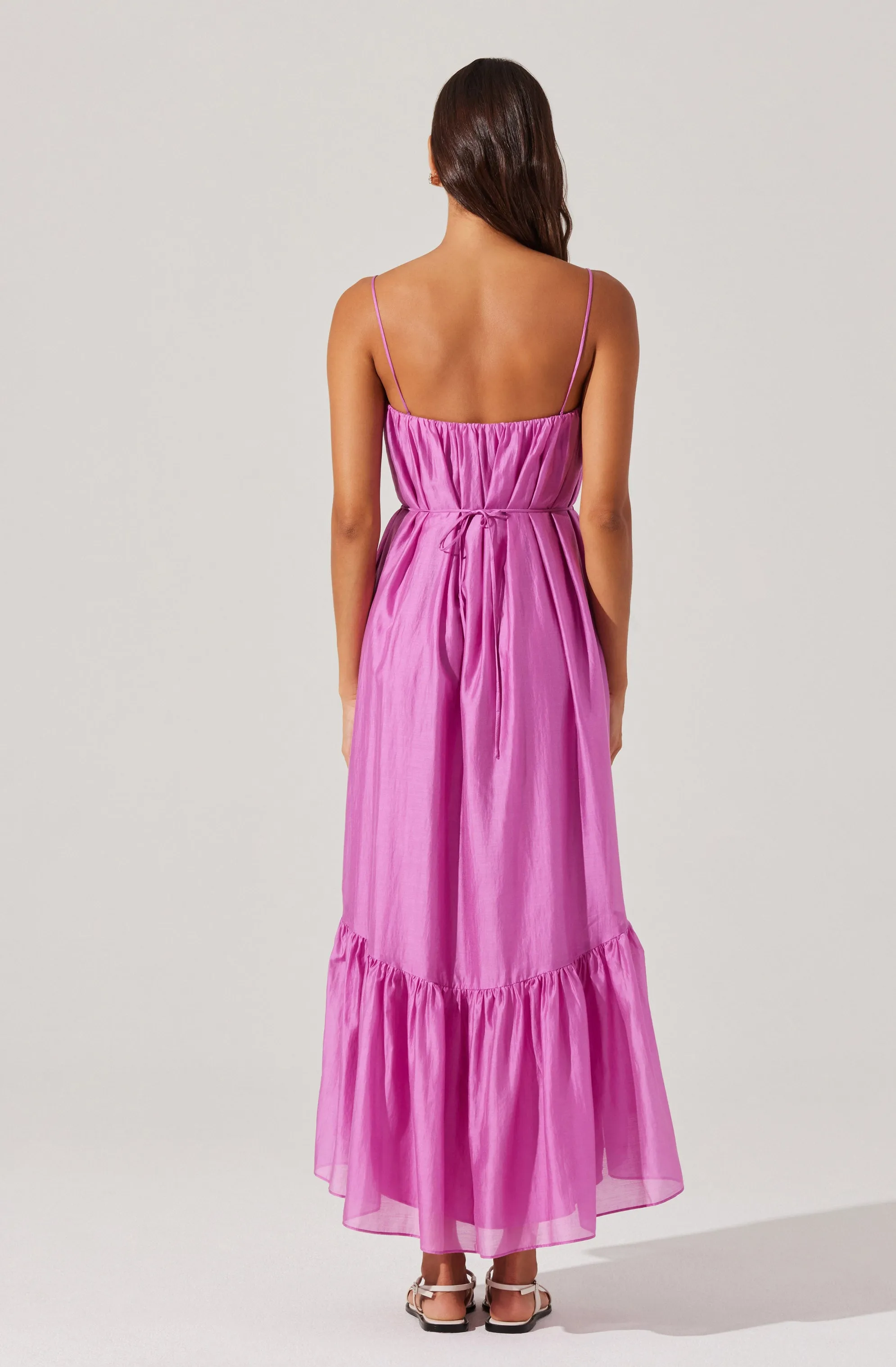 Elisha Tiered High-Low Maxi Dress sold by Astr product image thumbnail 5