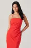 Siena Halter Neck Midi Dress sold by Astr