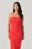 Siena Halter Neck Midi Dress sold by Astr