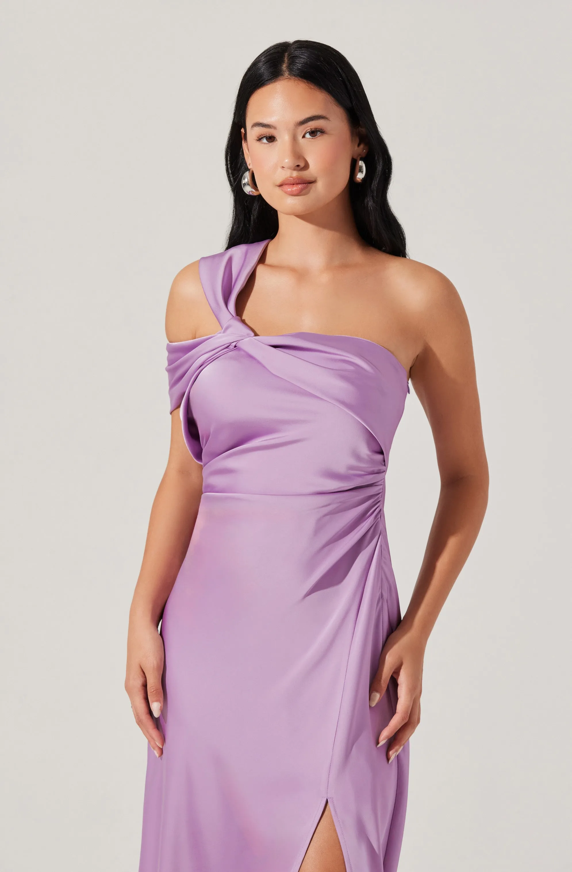 Cersei One Shoulder Midi Dress sold by Astr product image thumbnail 3