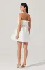 Clemira Pleated Mini Dress sold by Astr