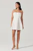 Clemira Pleated Mini Dress sold by Astr