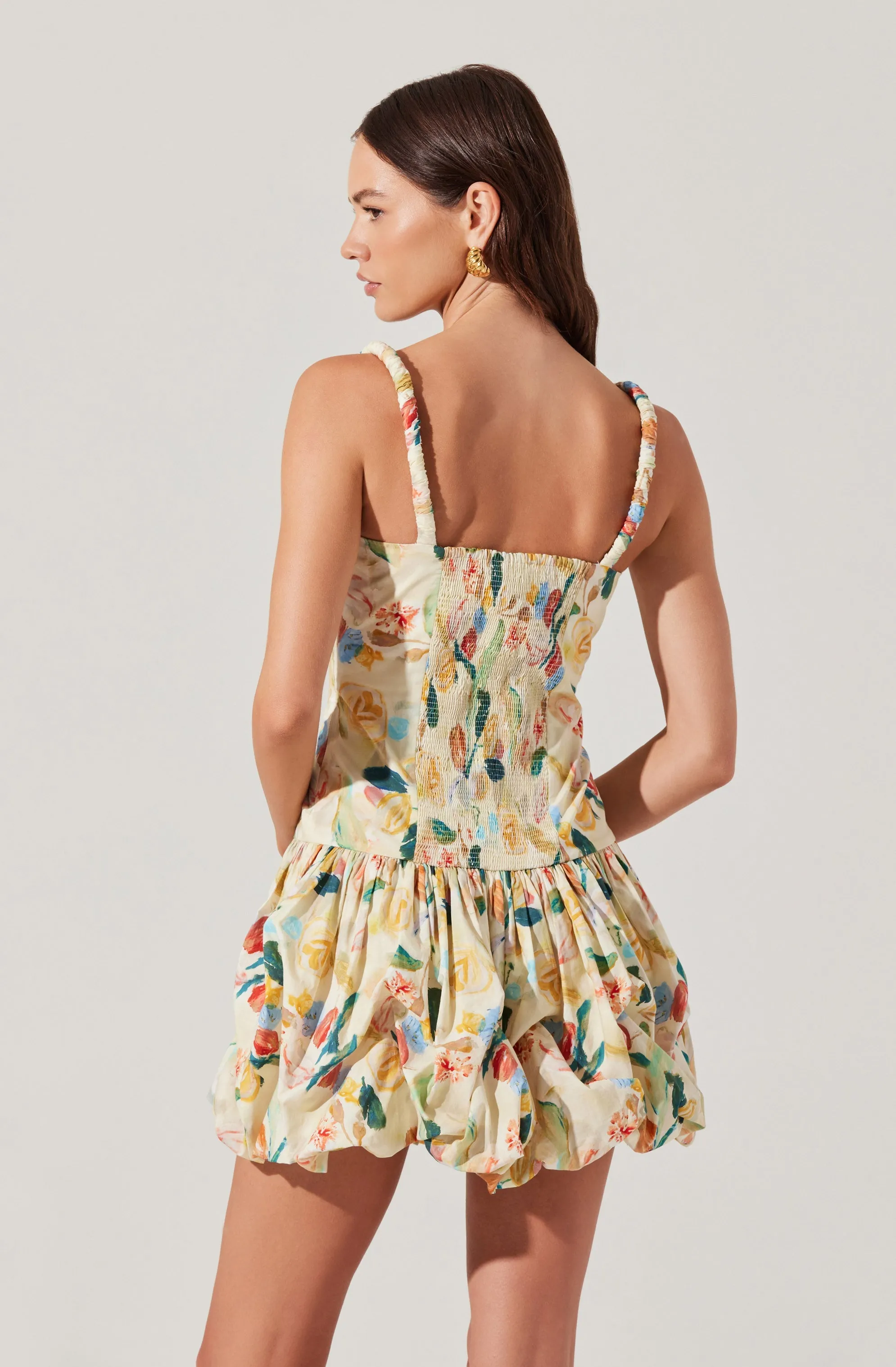 Keyla Floral Bubble Dress sold by Astr product image thumbnail 3