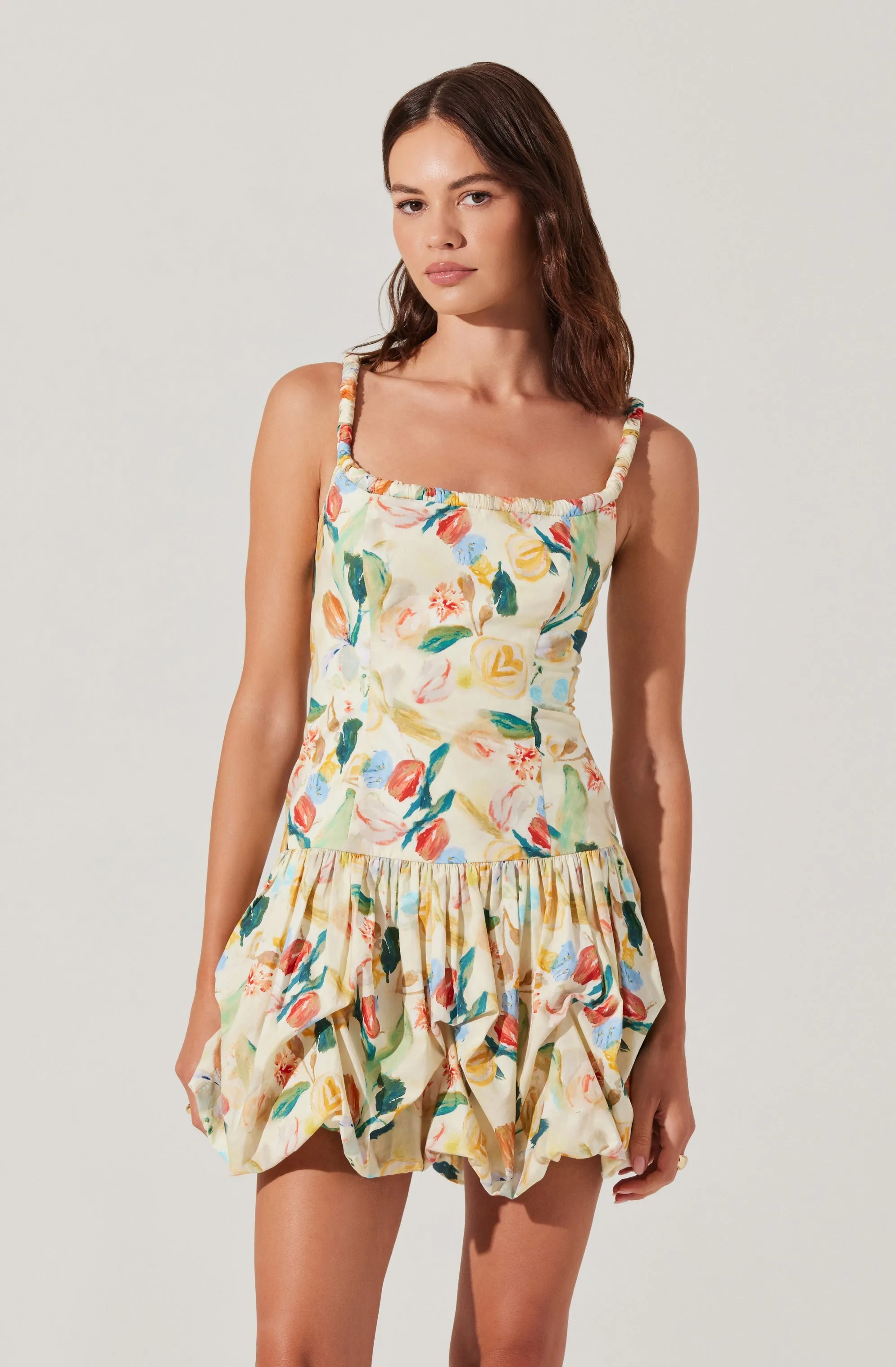 Keyla Floral Bubble Dress sold by Astr product image thumbnail 2