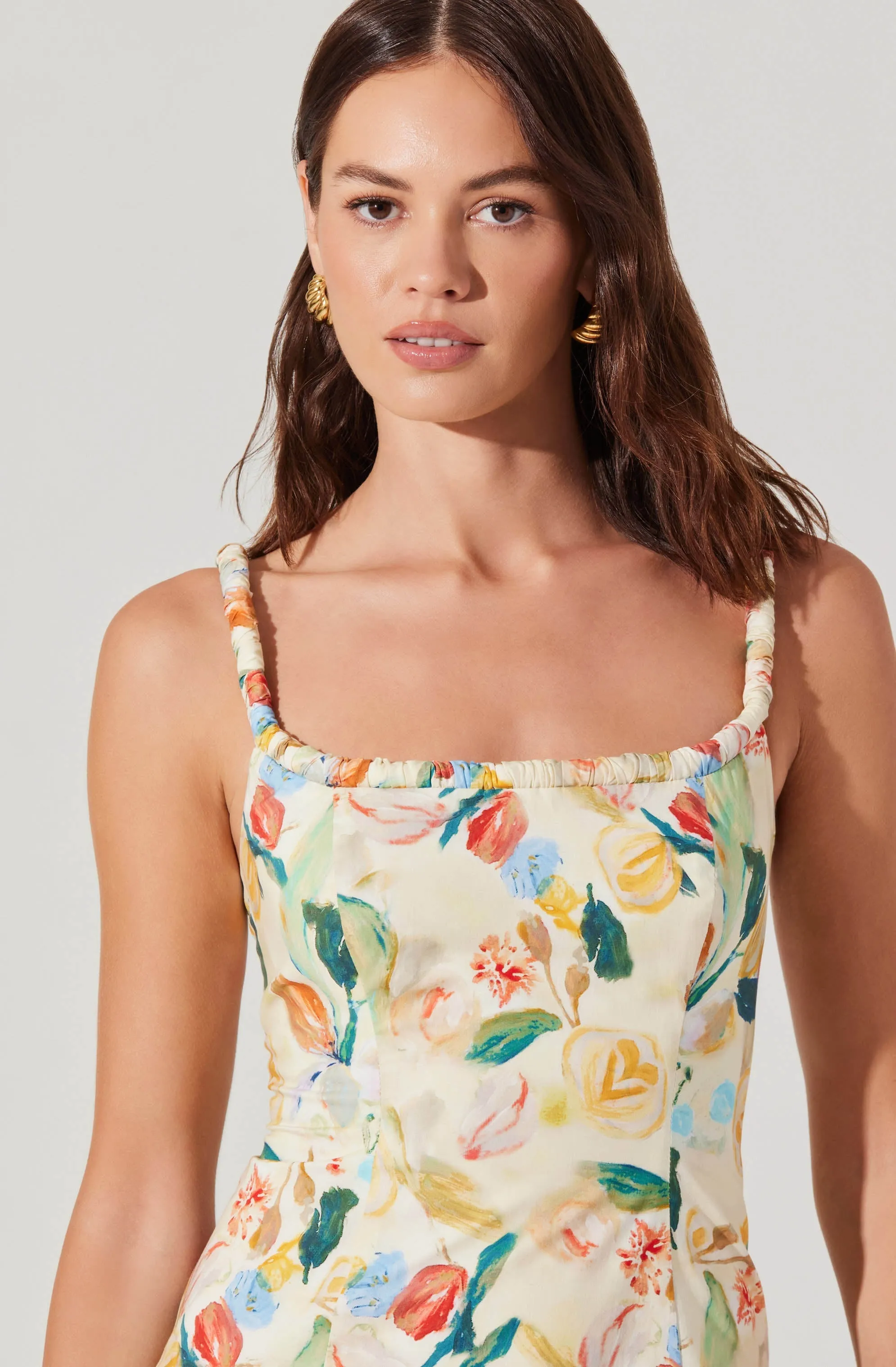 Keyla Floral Bubble Dress sold by Astr product image thumbnail 5
