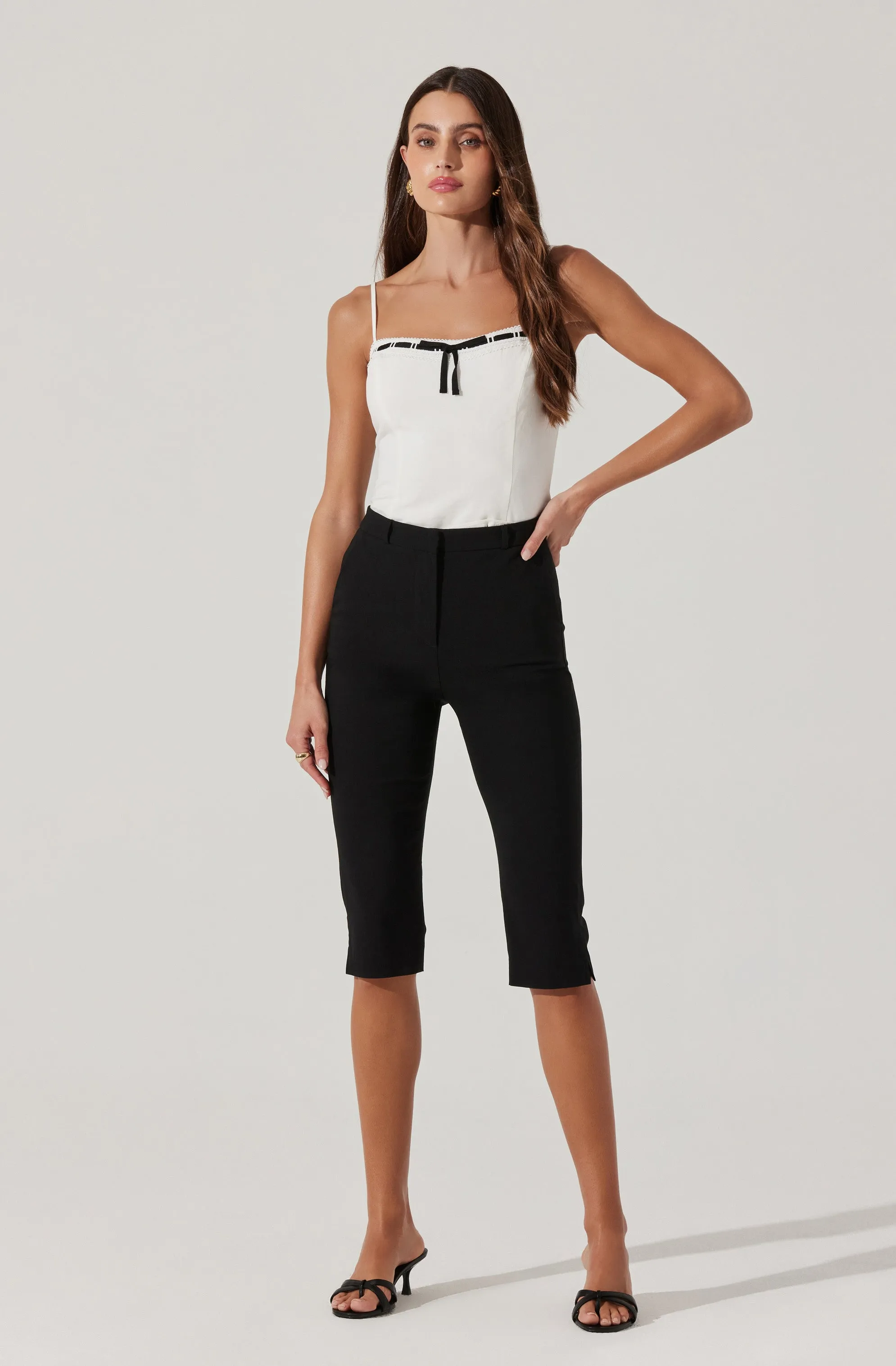 Cardin Tailored Capri Pants sold by Astr product image thumbnail 4