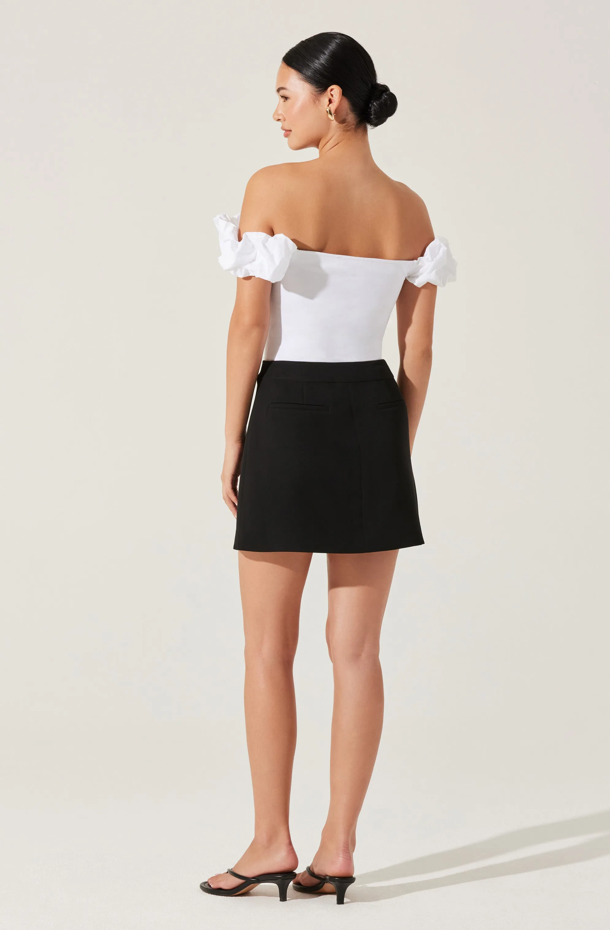 Bella Tailored Mini Skirt sold by Astr product image thumbnail 5