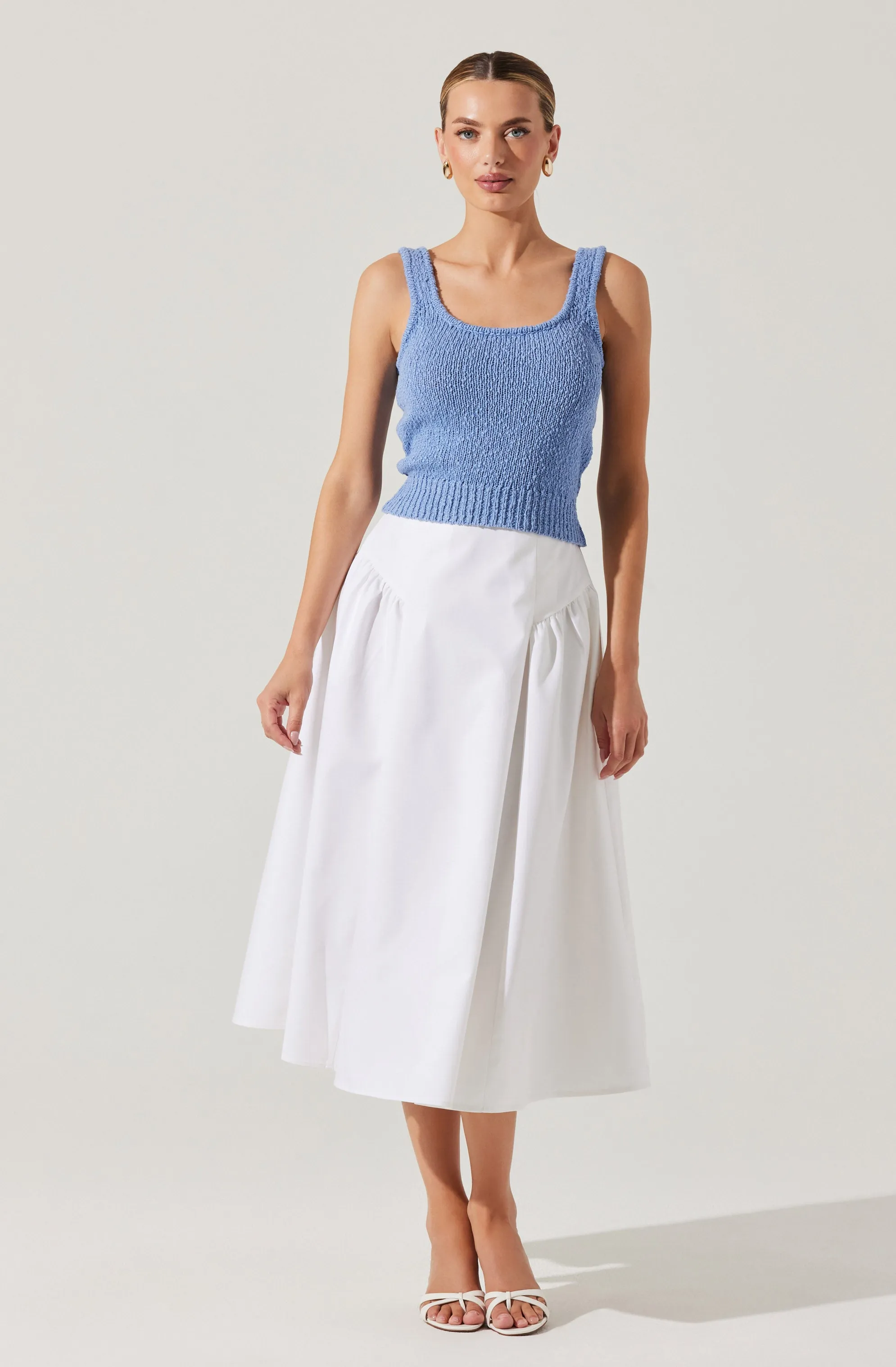 Virgo Textured Sweater Tank sold by Astr product image thumbnail 3