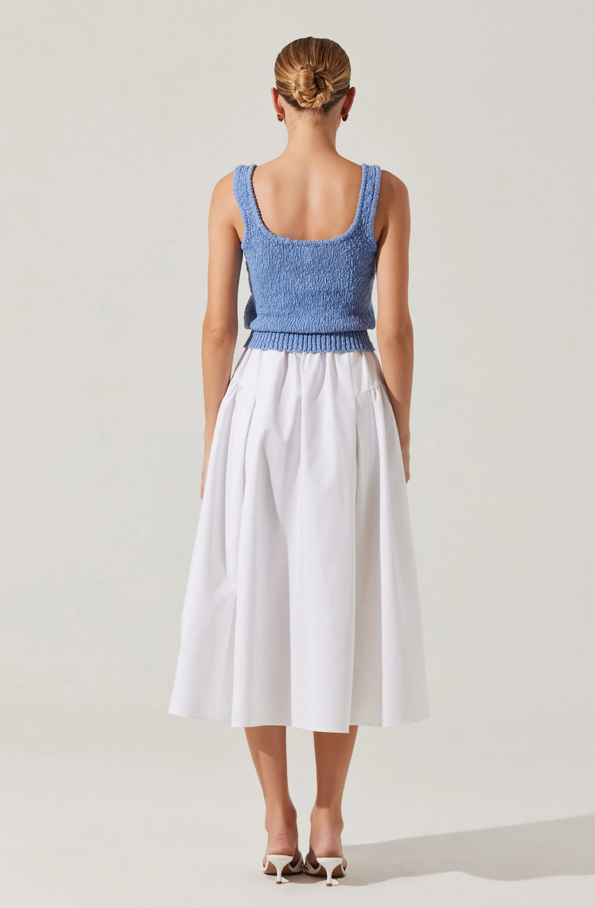 Virgo Textured Sweater Tank sold by Astr product image thumbnail 4