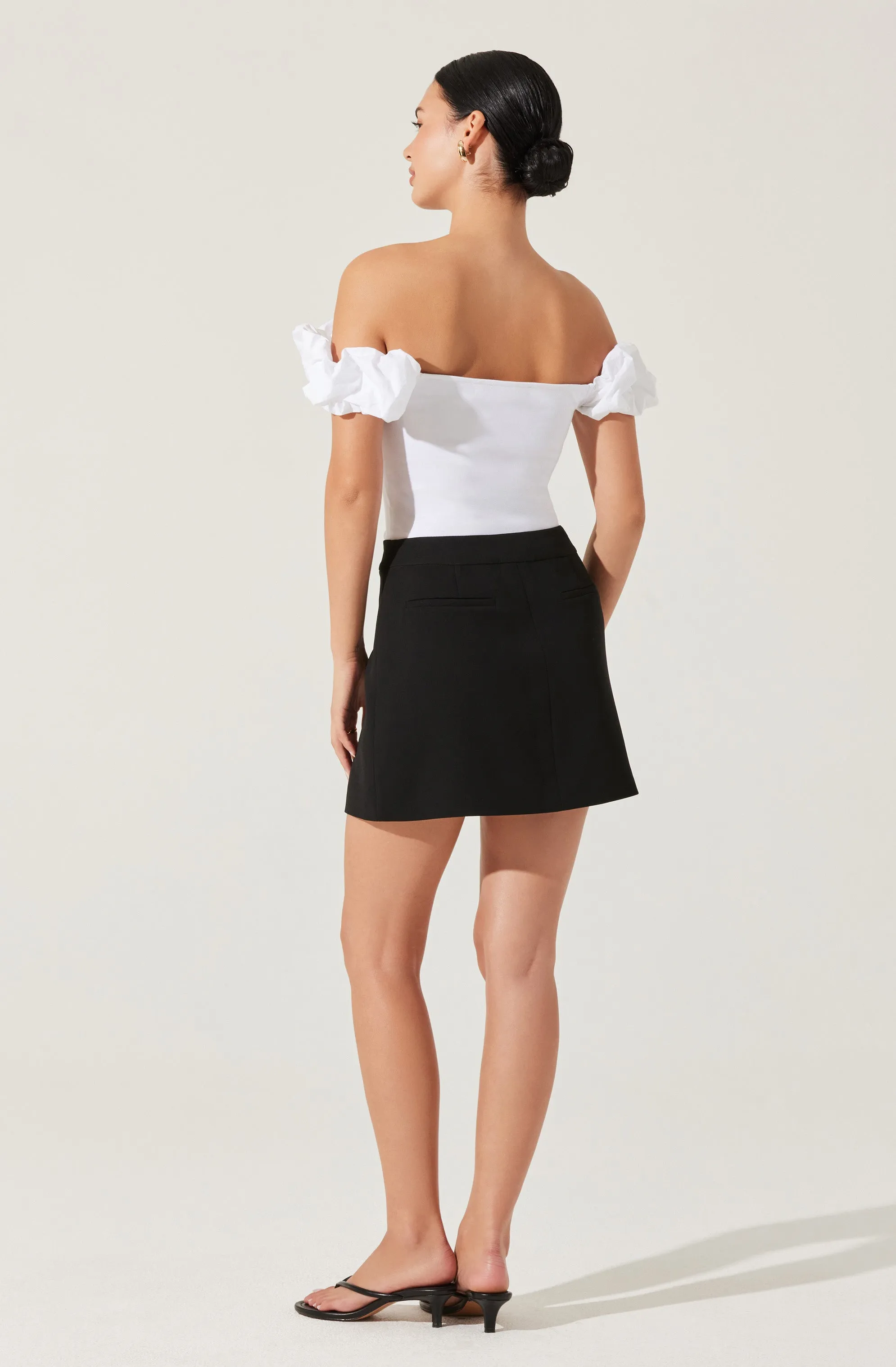 Hoda Off Shoulder Top sold by Astr product image thumbnail 4