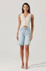 Ossa Linen Cropped Vest sold by Astr