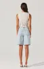 Ossa Linen Cropped Vest sold by Astr