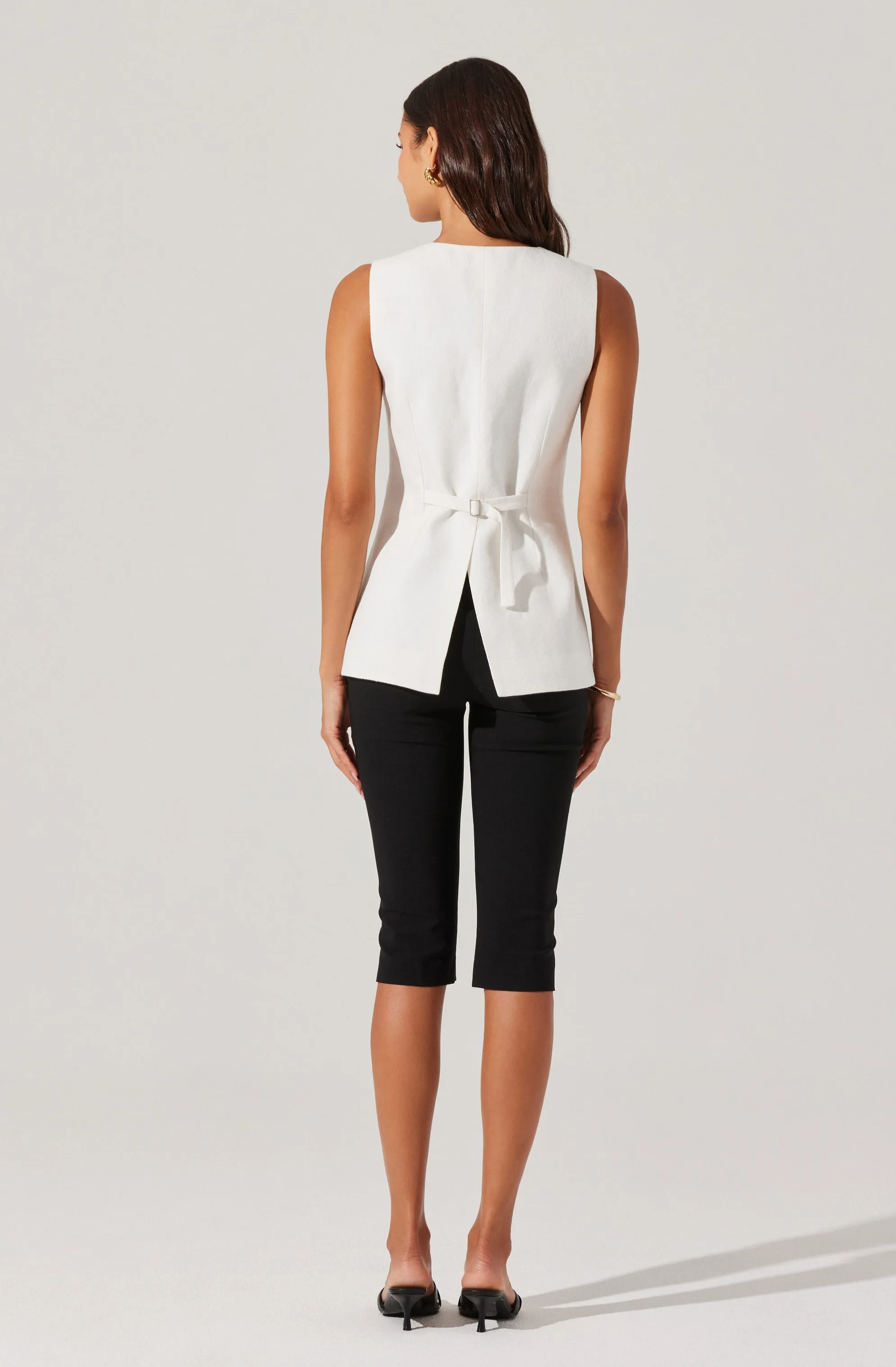 Sonja Asymmetrical Vest sold by Astr product image thumbnail 5