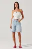 Biffy Smocked Tube Top sold by Astr