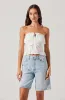 Biffy Smocked Tube Top sold by Astr