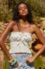 Biffy Smocked Tube Top sold by Astr