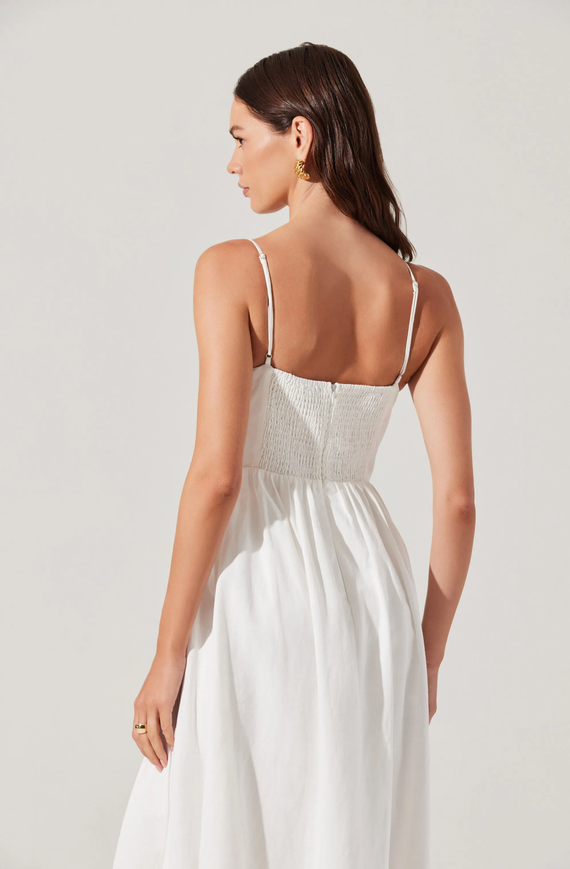 Kaidi Embroidered Midi Dress sold by Astr product image thumbnail 4