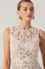 Priscila Crochet Floral Mini Dress sold by Astr