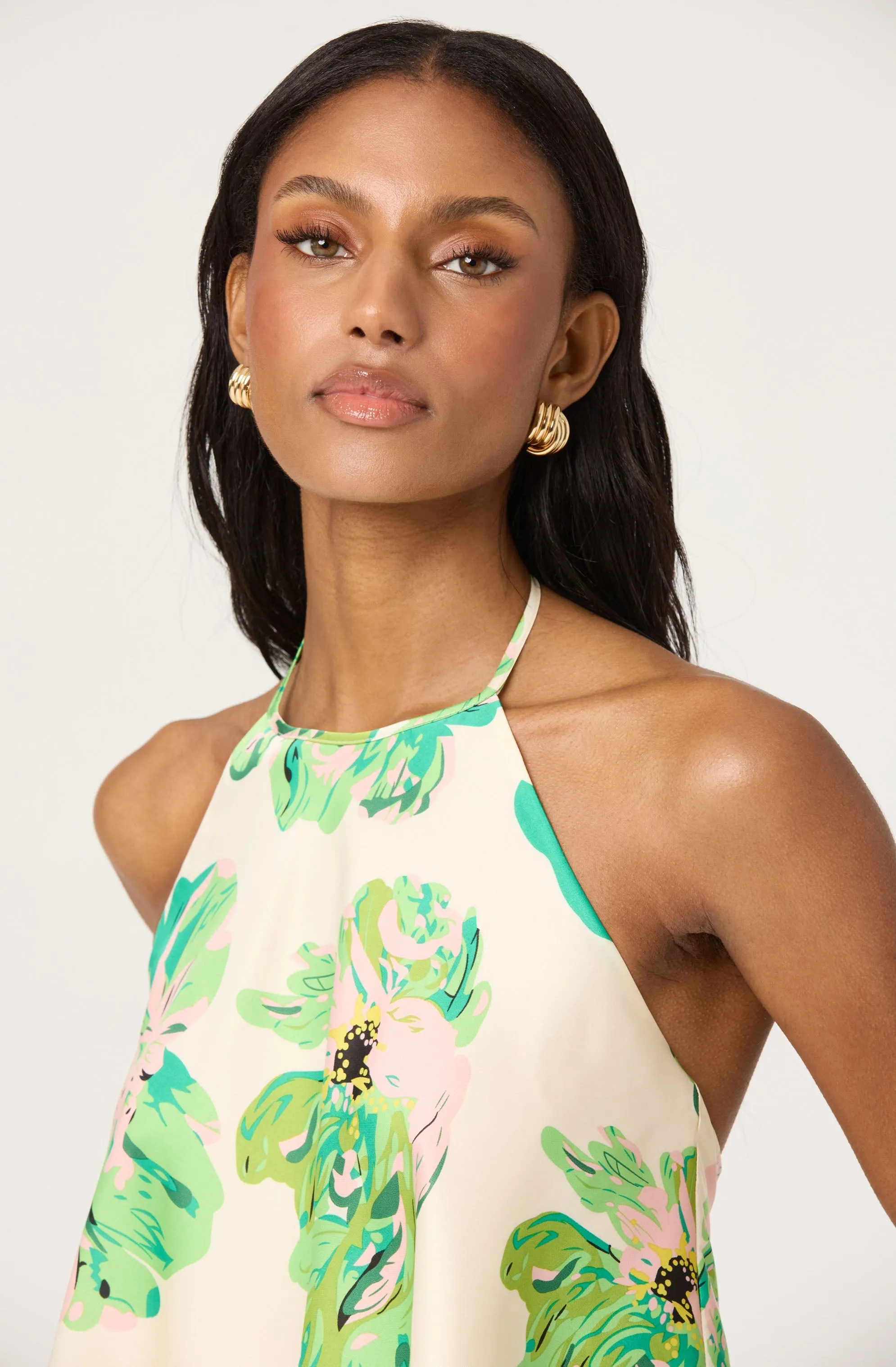 Satin Halter Neck Top sold by Astr product image thumbnail 4