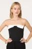 Contrast Bow Strapless Top sold by Astr