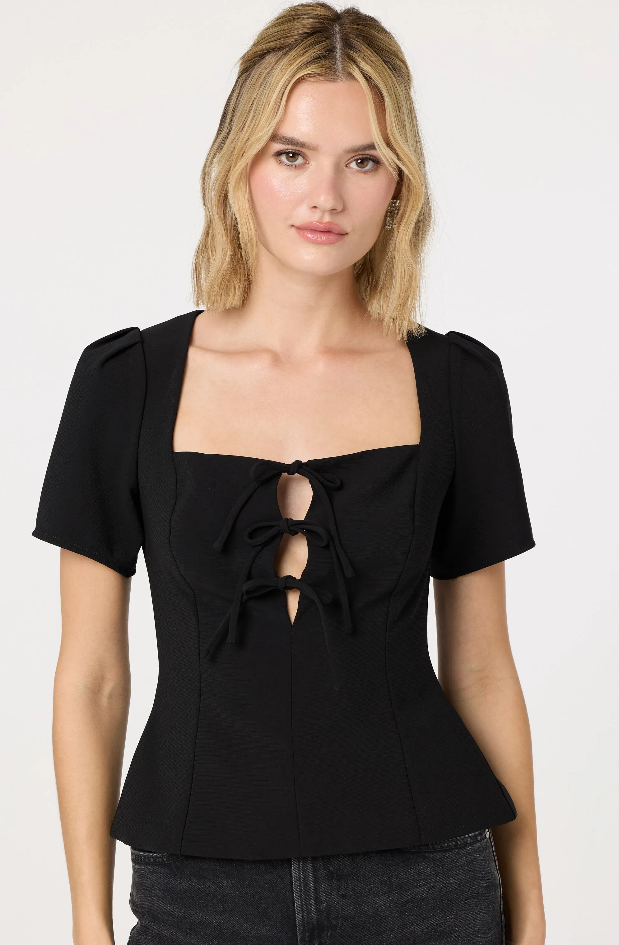 Torie Tie-Front Top sold by Astr product image thumbnail 2