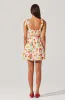 Tinesha Bow Strap Mini Dress sold by Astr