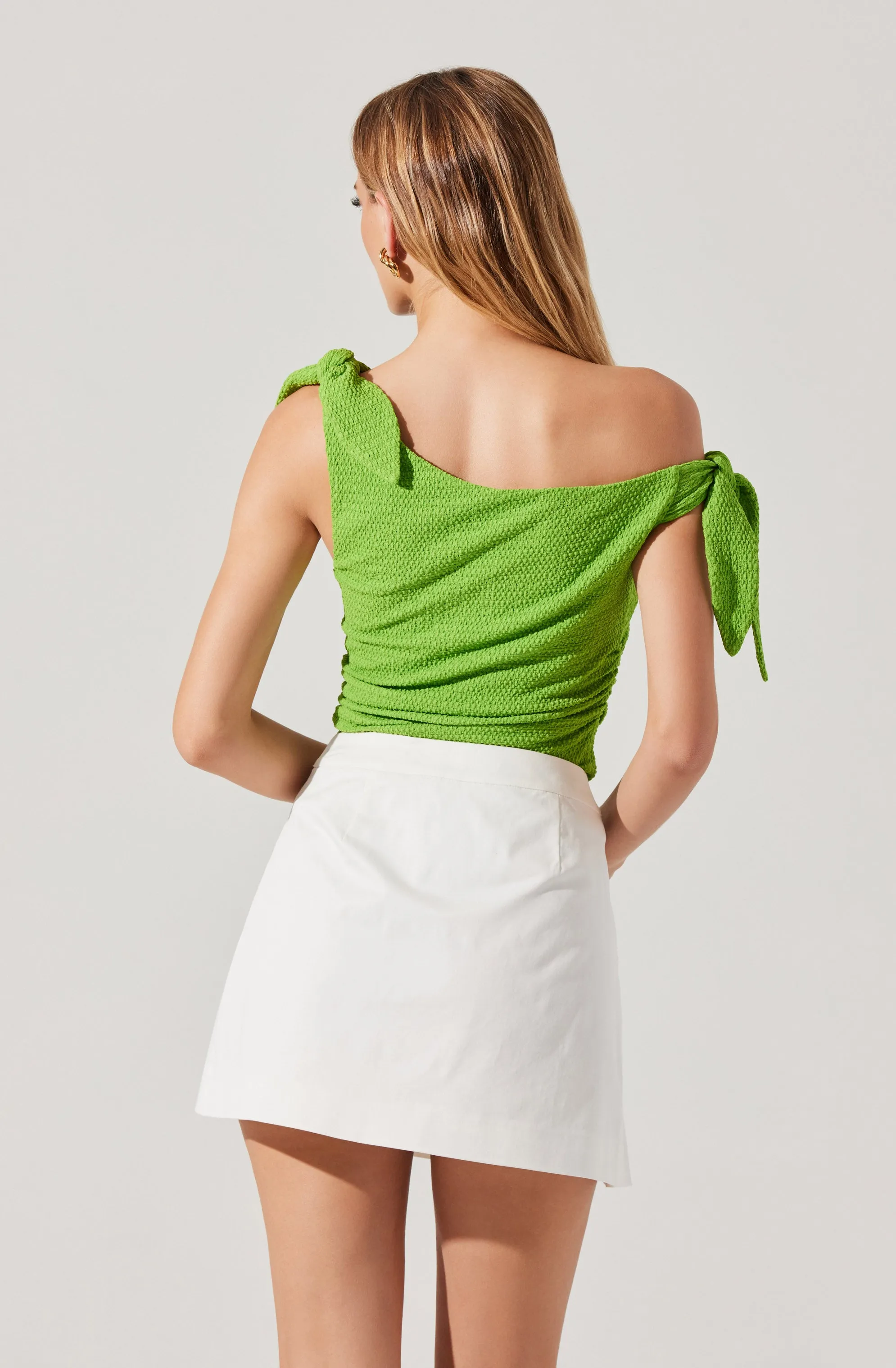 Lora Textured Off Shoulder Top sold by Astr product image thumbnail 2