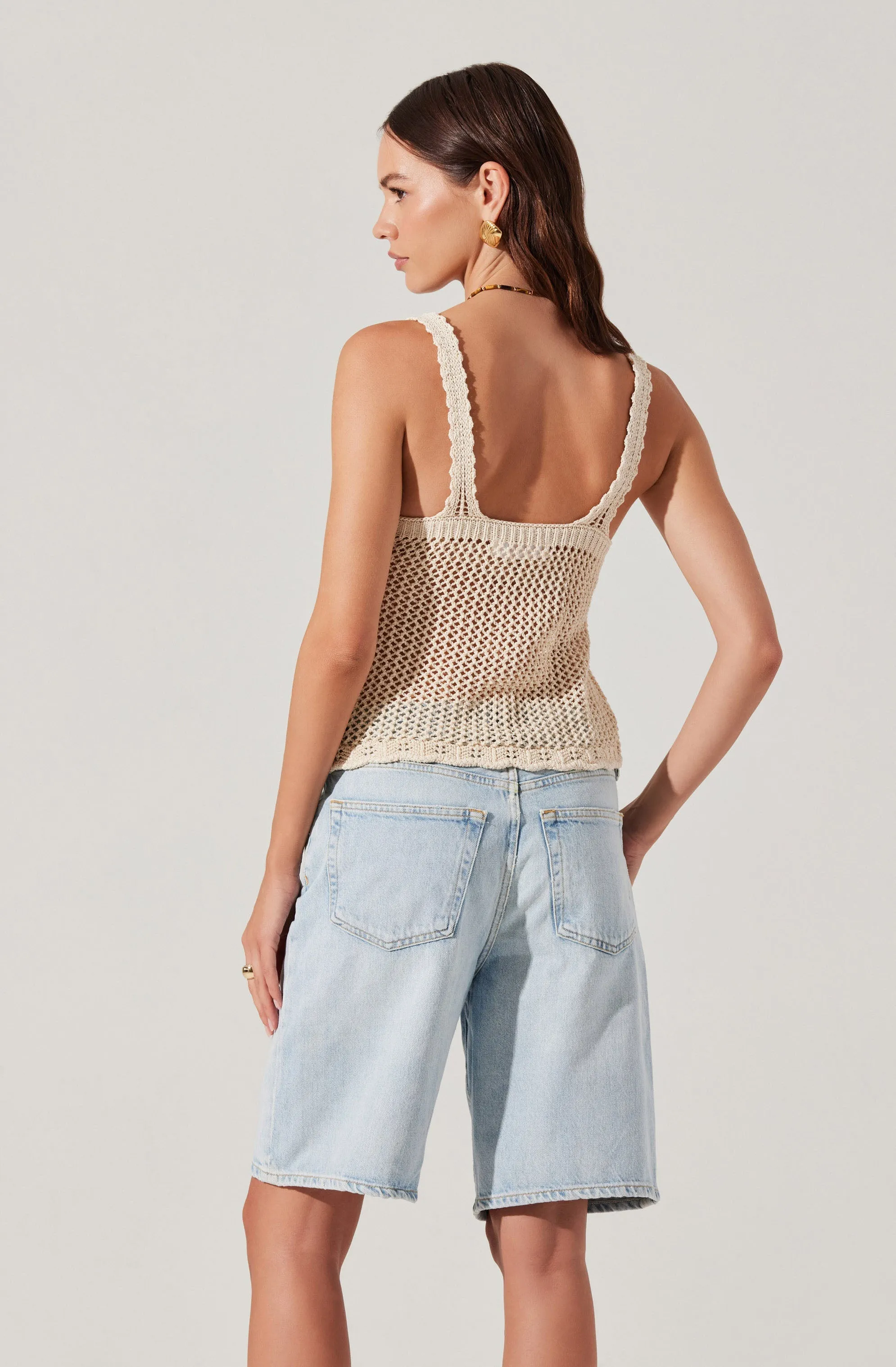 Kalaya Crochet Knit Top sold by Astr product image thumbnail 2