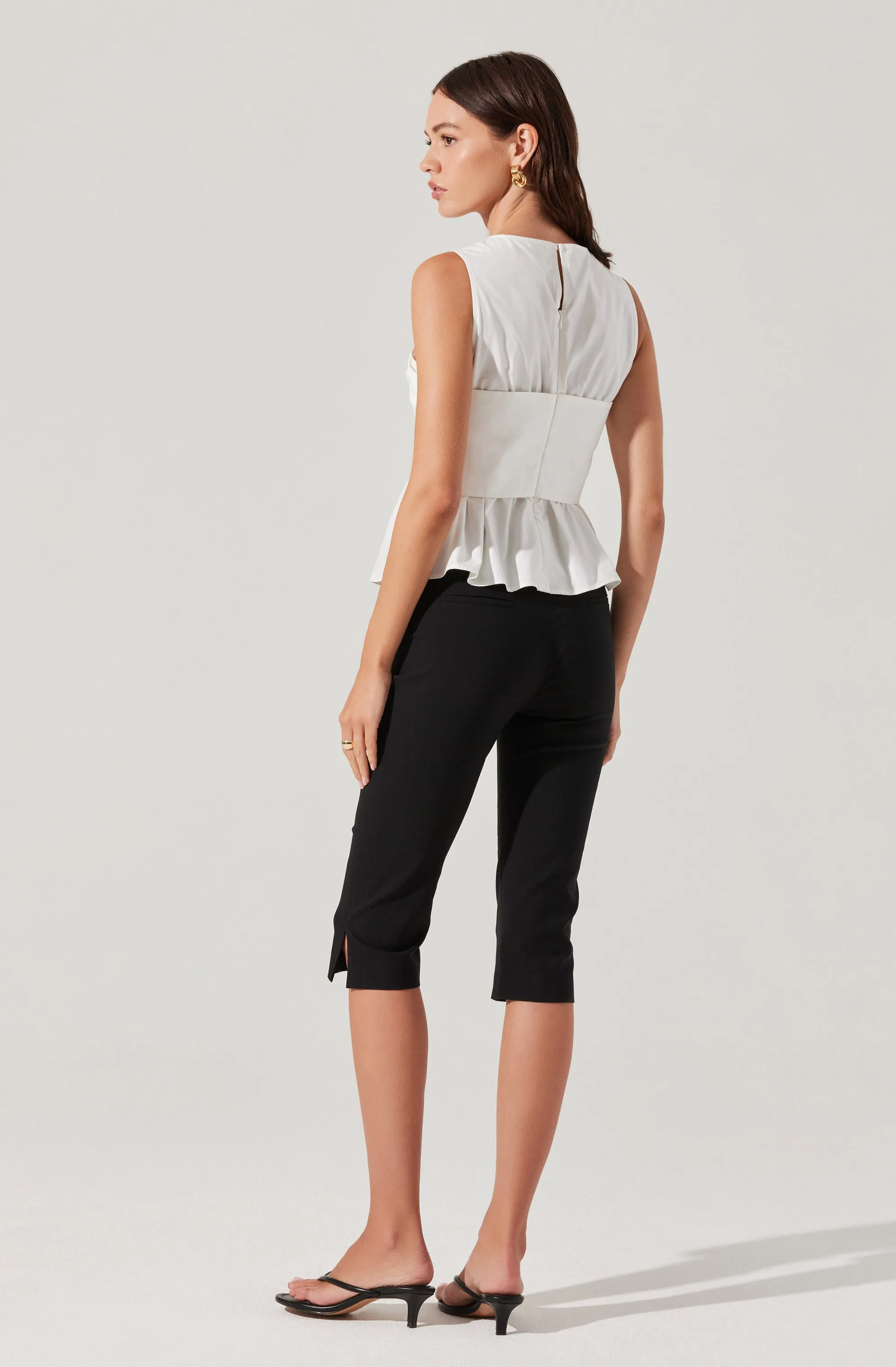 Isela Sleeveless Crossover Top sold by Astr product image thumbnail 5