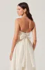 Aneesha Strapless Pleated Midi Dress sold by Astr