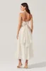 Aneesha Strapless Pleated Midi Dress sold by Astr