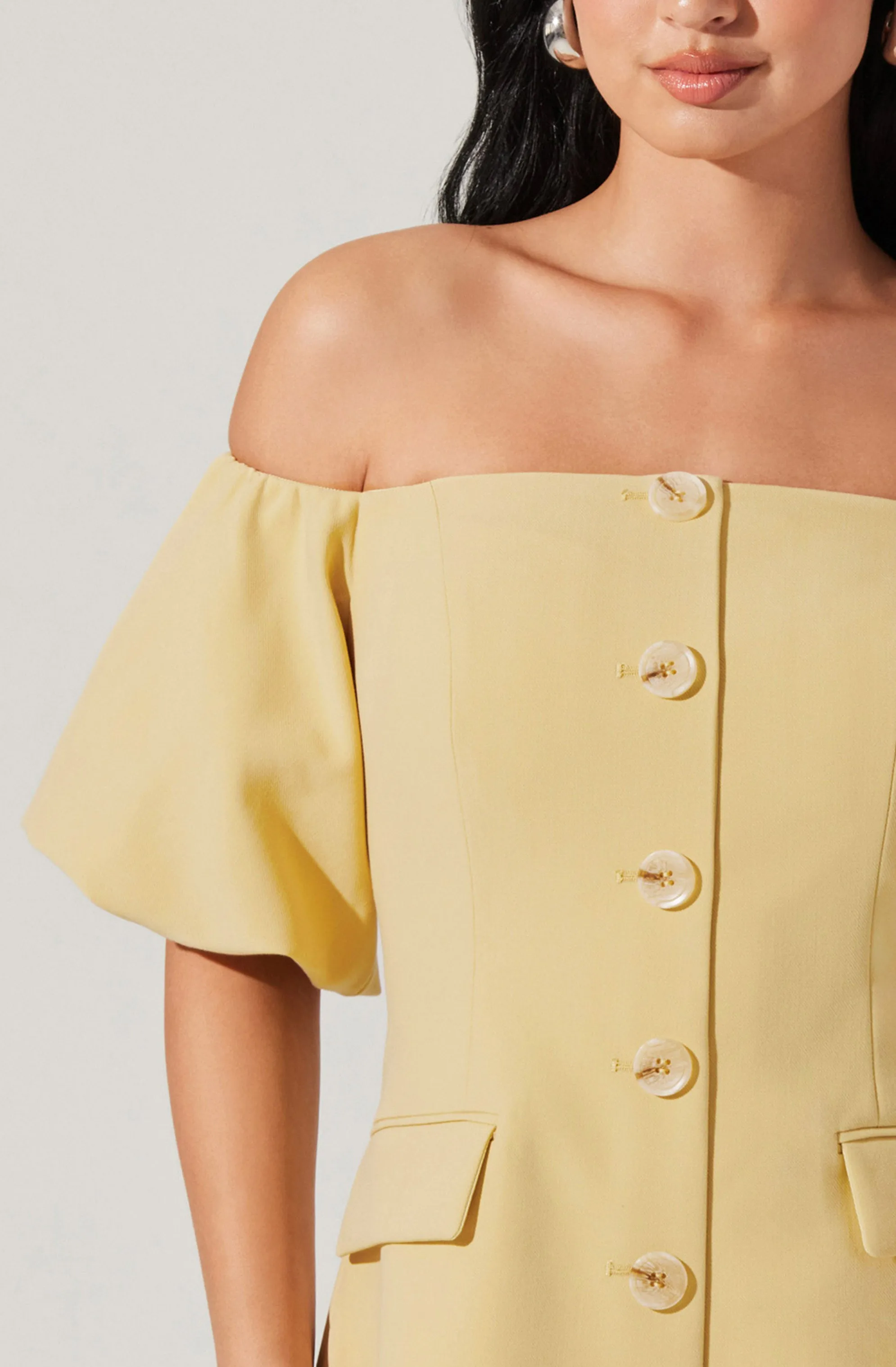 Biviana Off Shoulder Mini Dress sold by Astr product image thumbnail 5