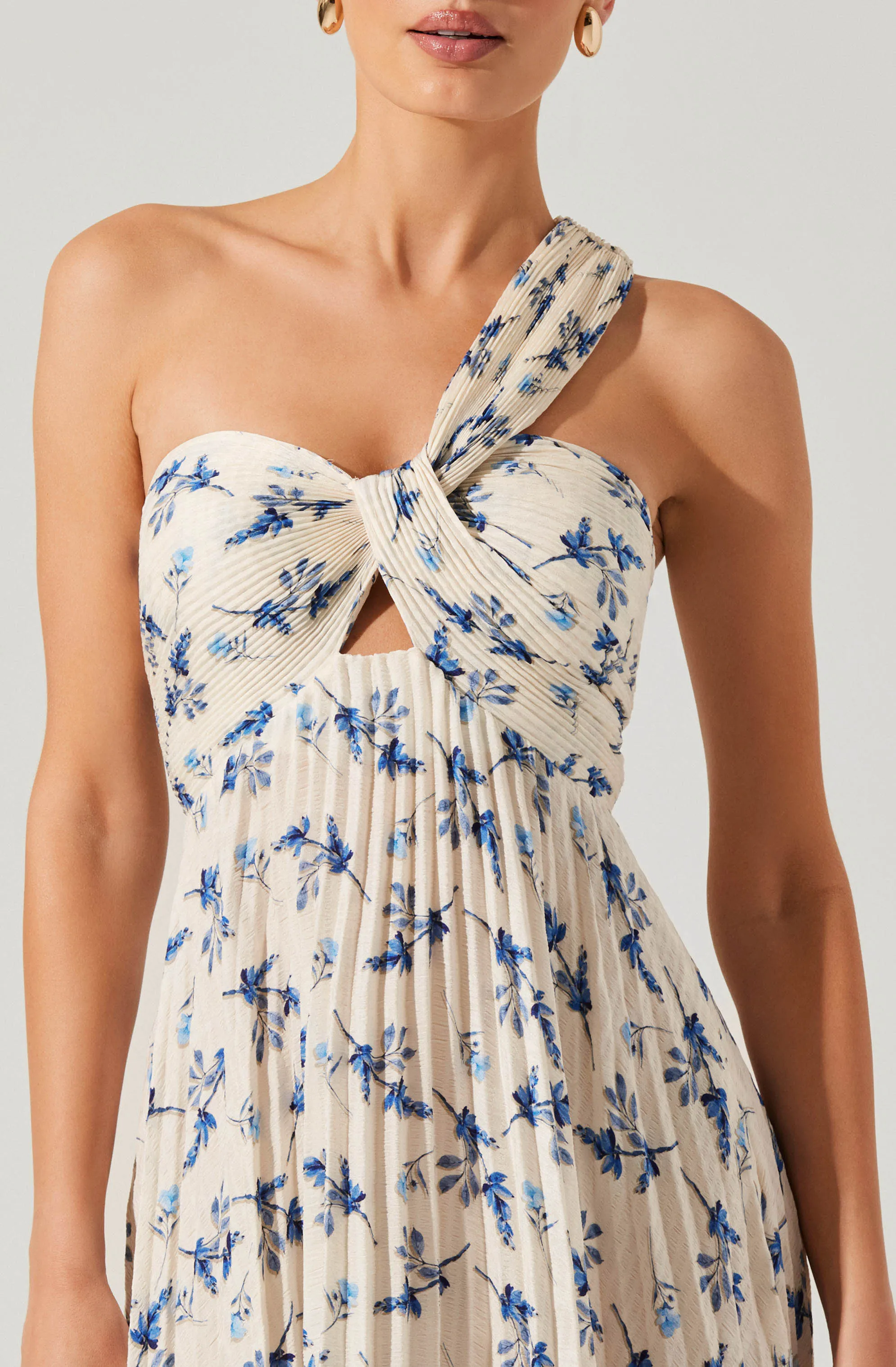 Rasya Pleated Floral Maxi Dress sold by Astr product image thumbnail 4