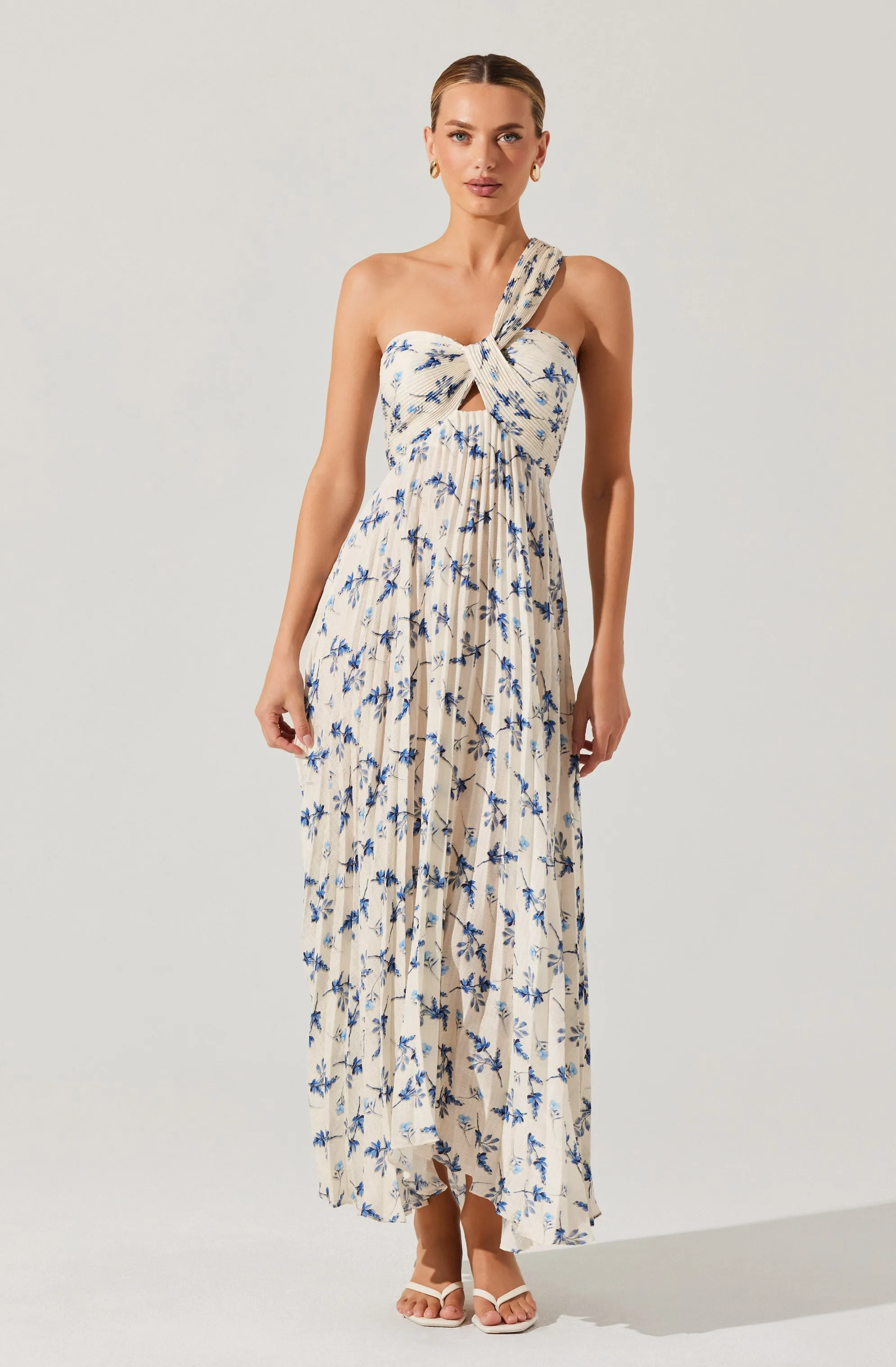 Rasya Pleated Floral Maxi Dress sold by Astr product image thumbnail 5