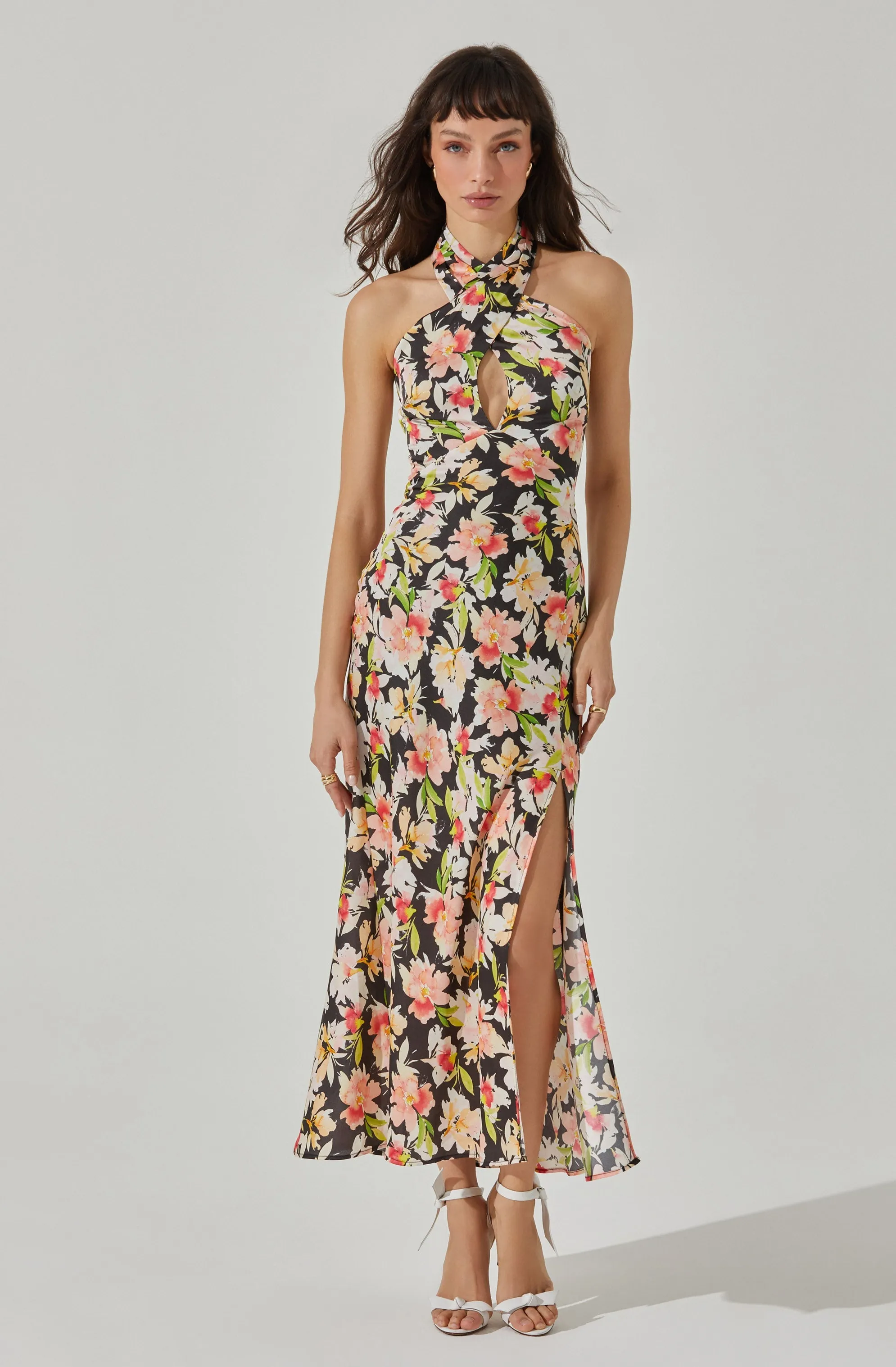 Marissa Halter Neck Midi Dress sold by Astr product image thumbnail 3