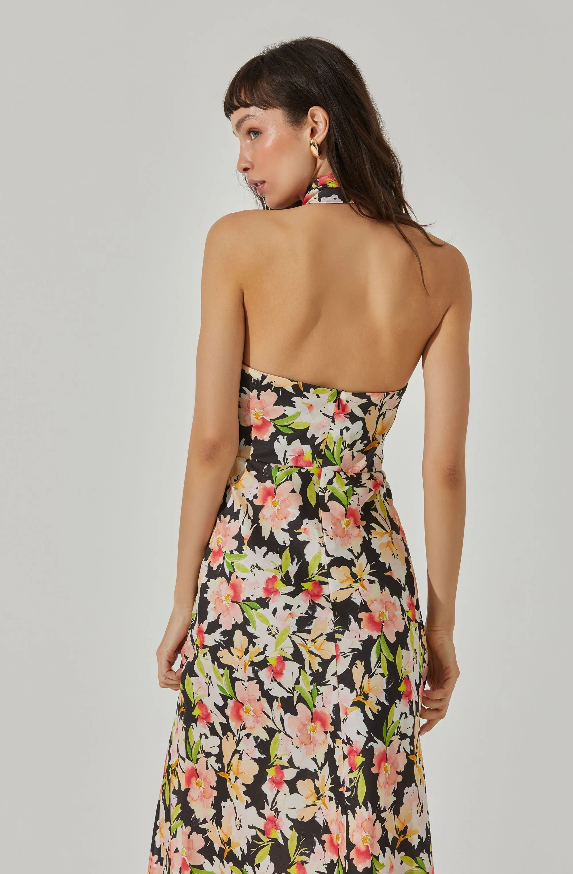 Marissa Halter Neck Midi Dress sold by Astr product image thumbnail 5