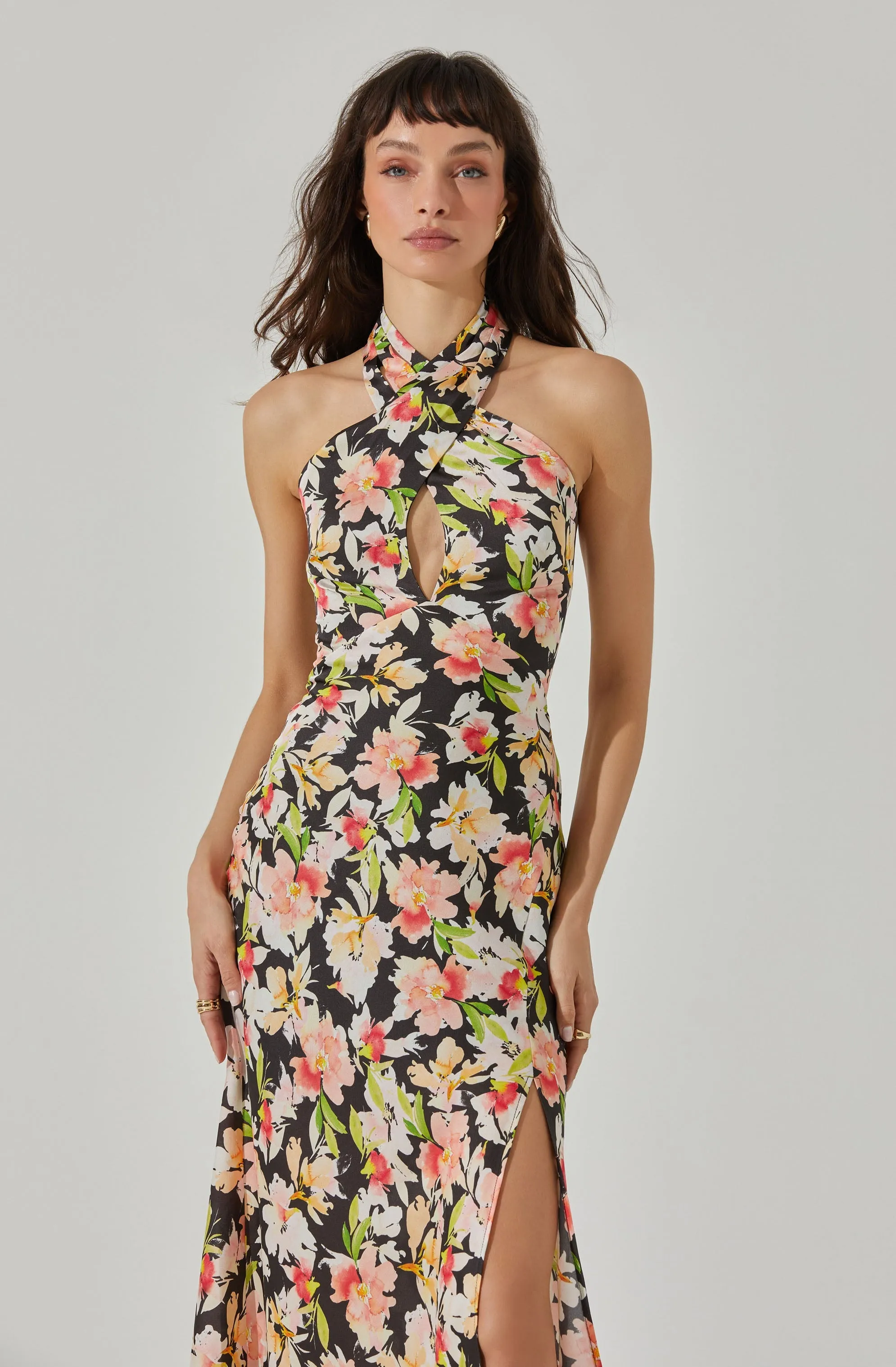 Marissa Halter Neck Midi Dress sold by Astr product image thumbnail 2