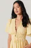 Hadleigh Scallop Trim Midi Dress sold by Astr